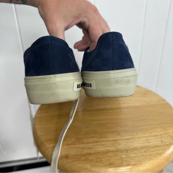 SeaVees Legend Sneaker X Suede Blue - Picture 9 of 9